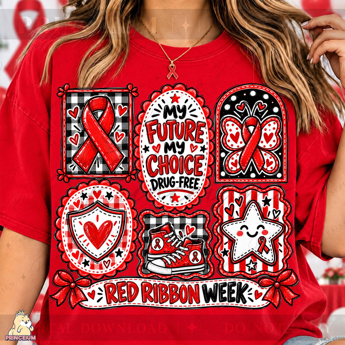 My Future My Choice Red Ribbon