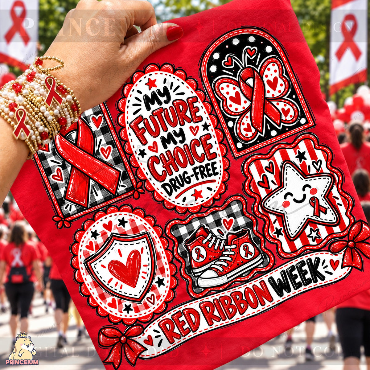 My Future My Choice Red Ribbon