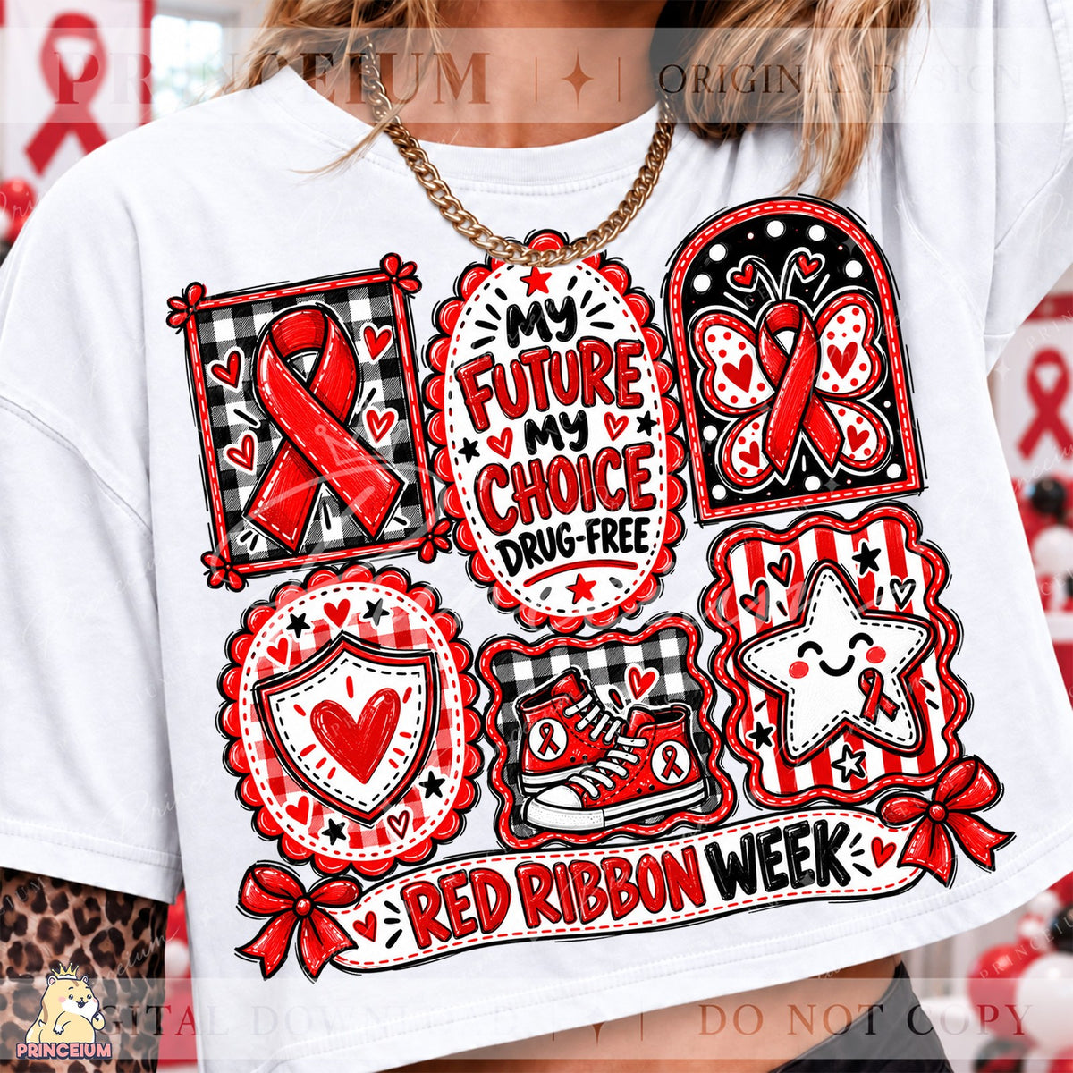 My Future My Choice Red Ribbon