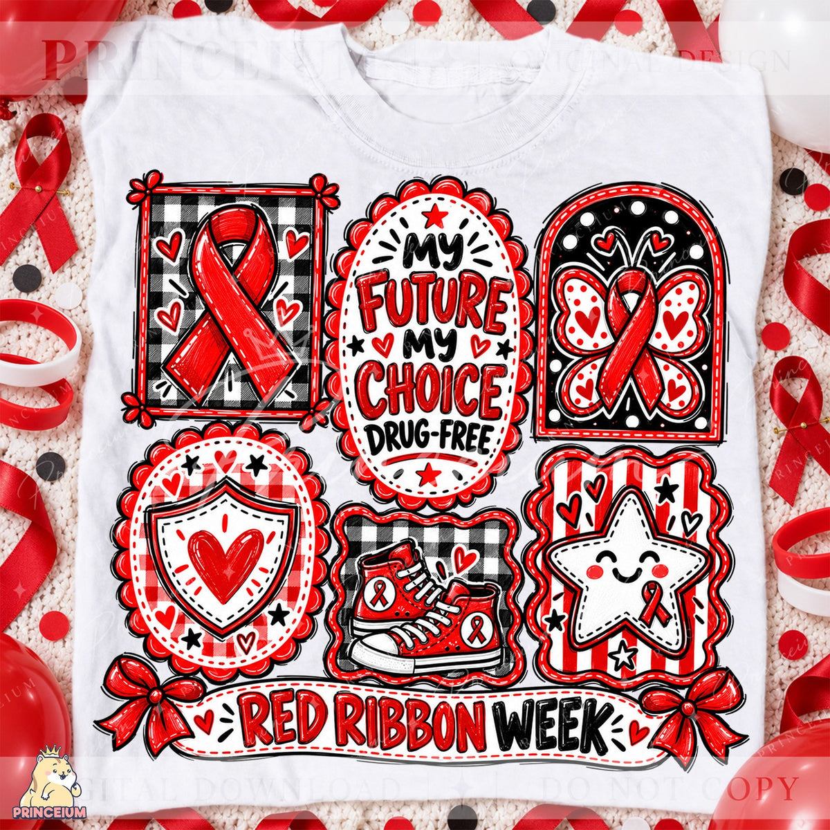 My Future My Choice Red Ribbon