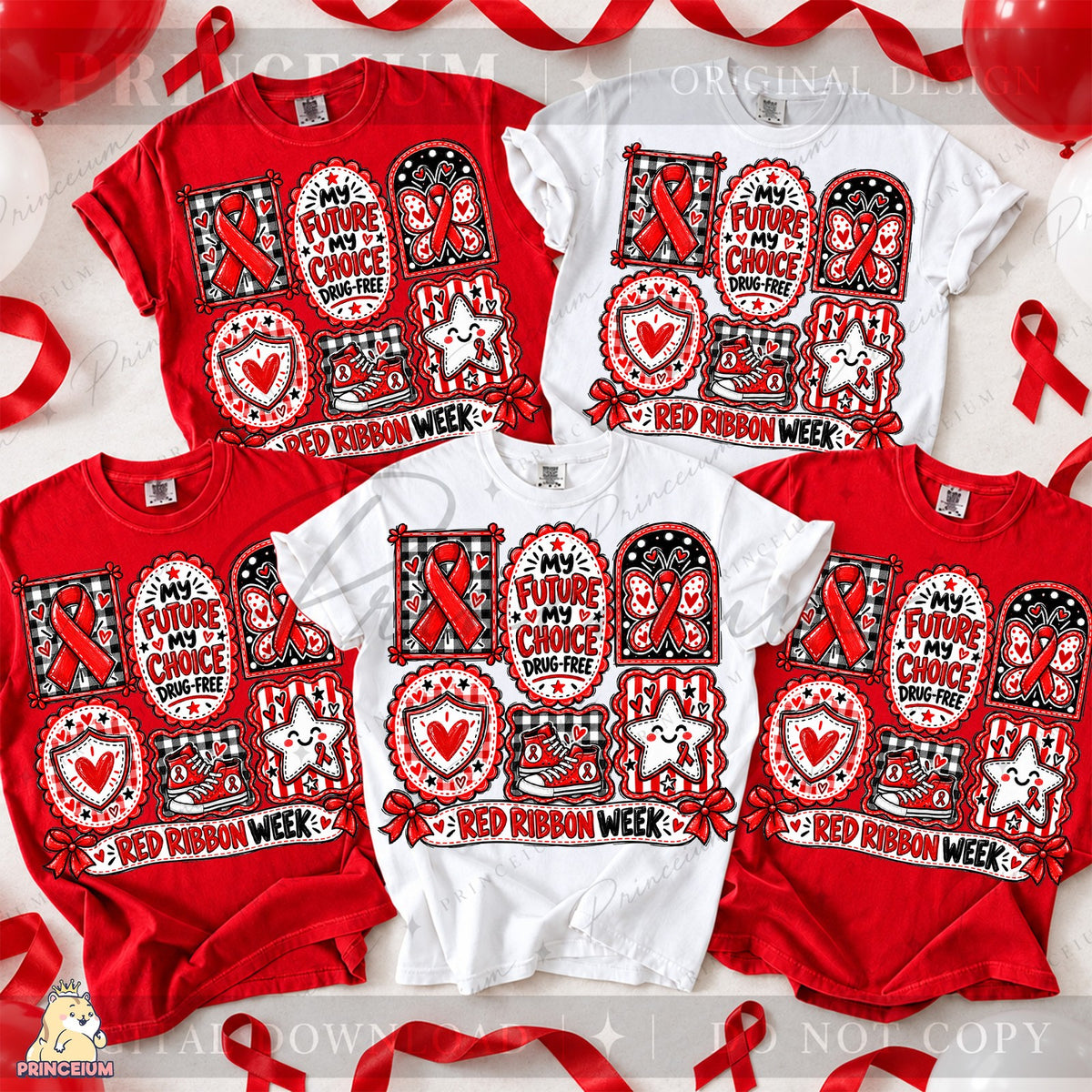 My Future My Choice Red Ribbon
