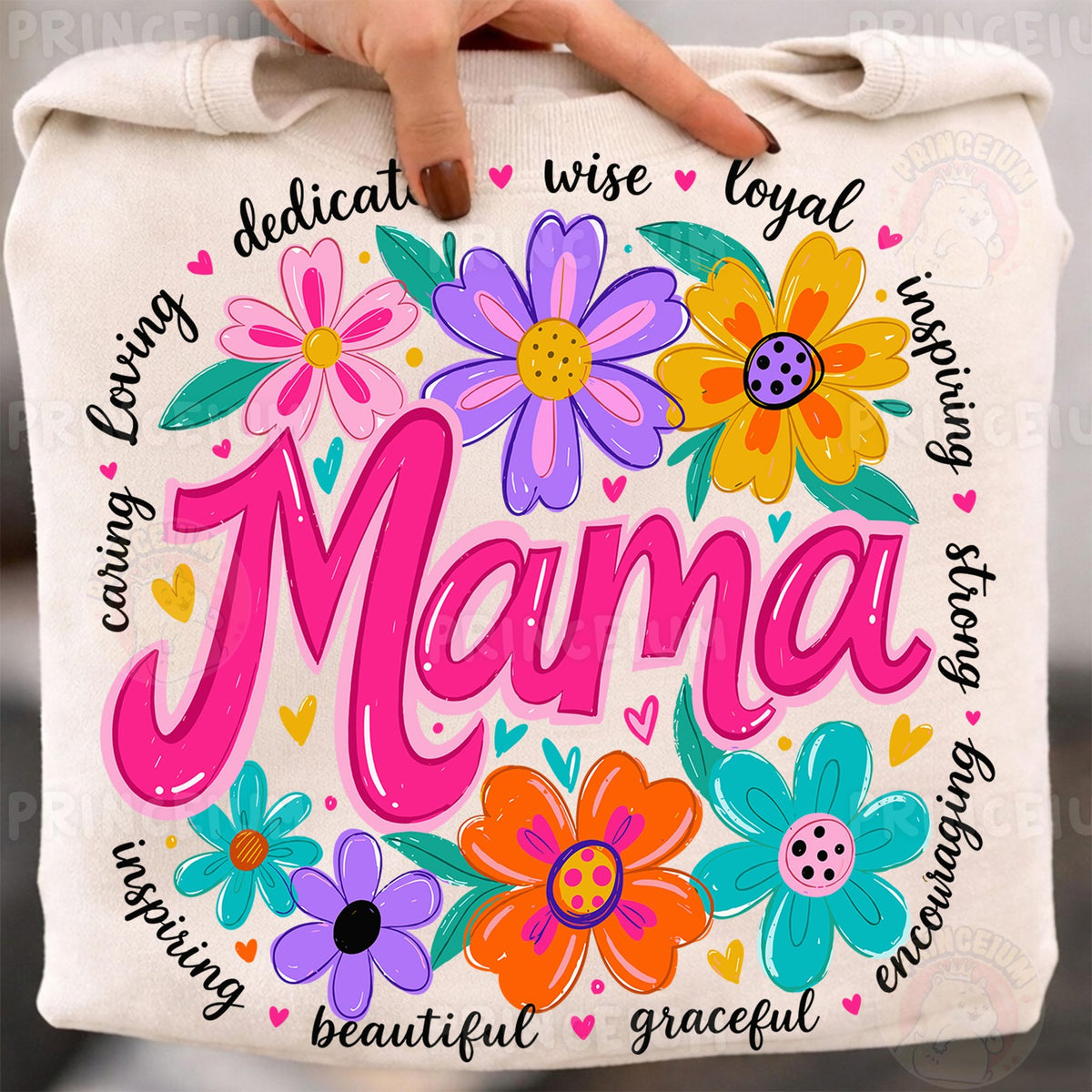 Colorful Floral Mama