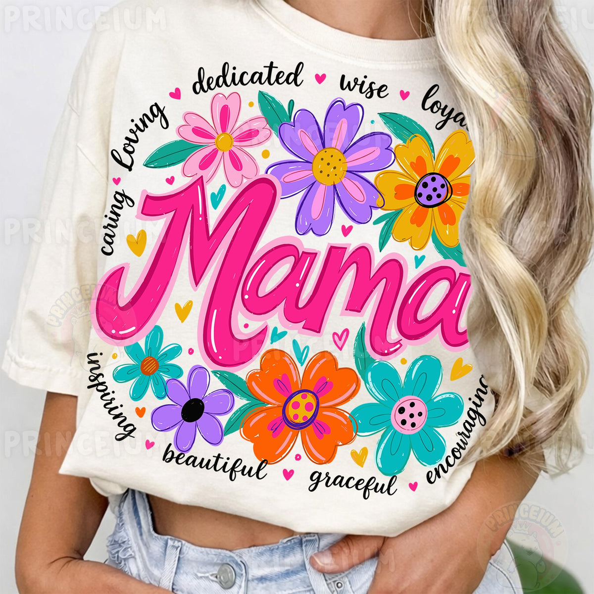 Colorful Floral Mama
