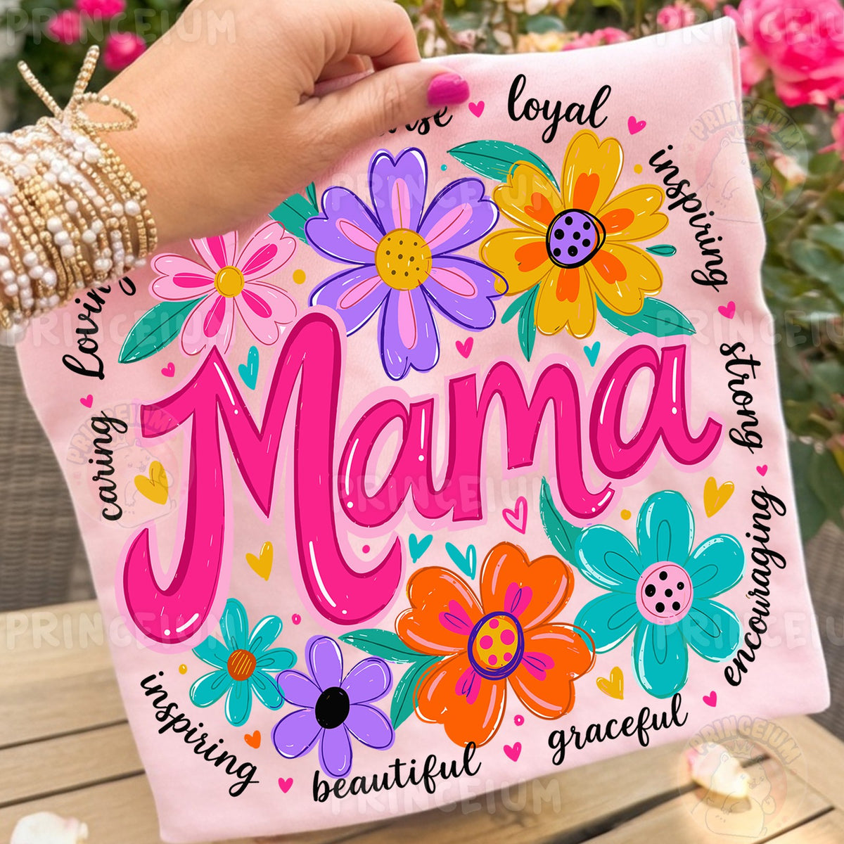 Colorful Floral Mama