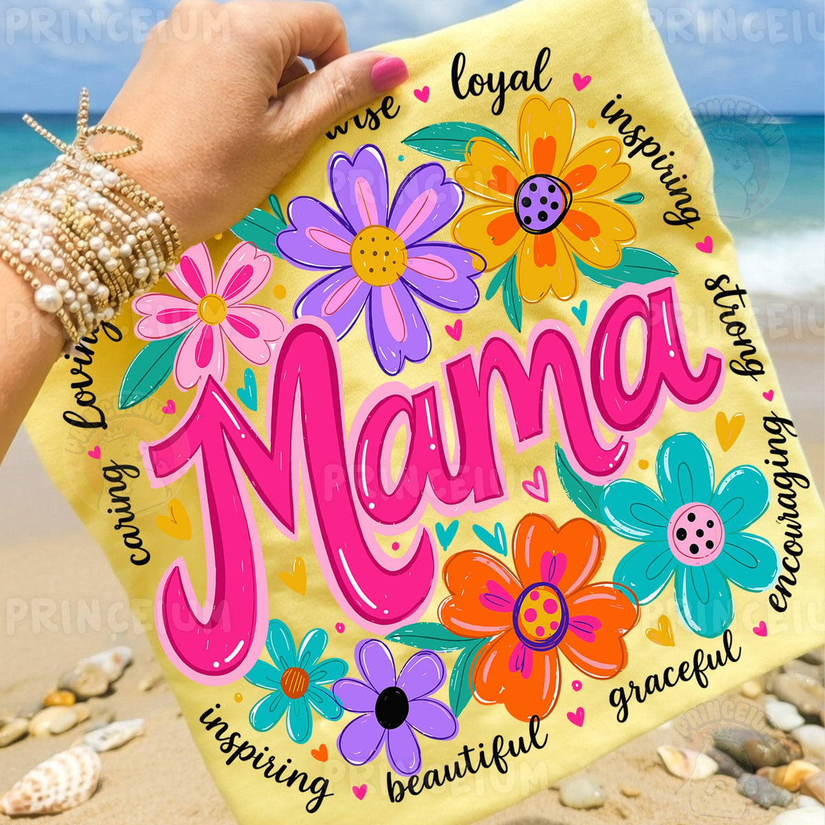 Colorful Floral Mama