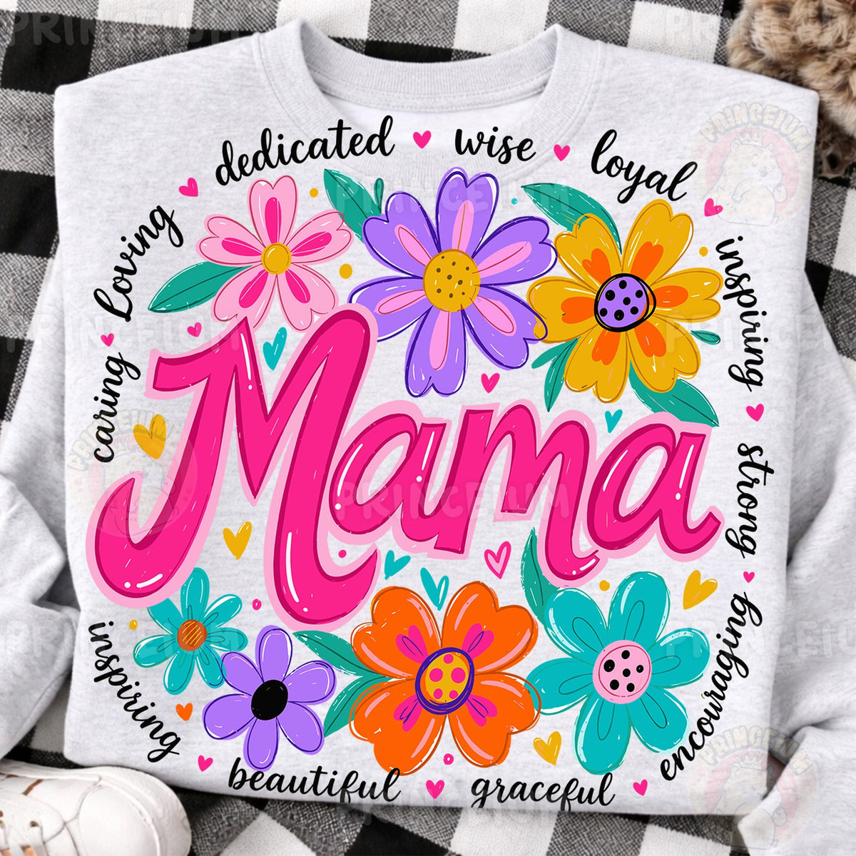Colorful Floral Mama