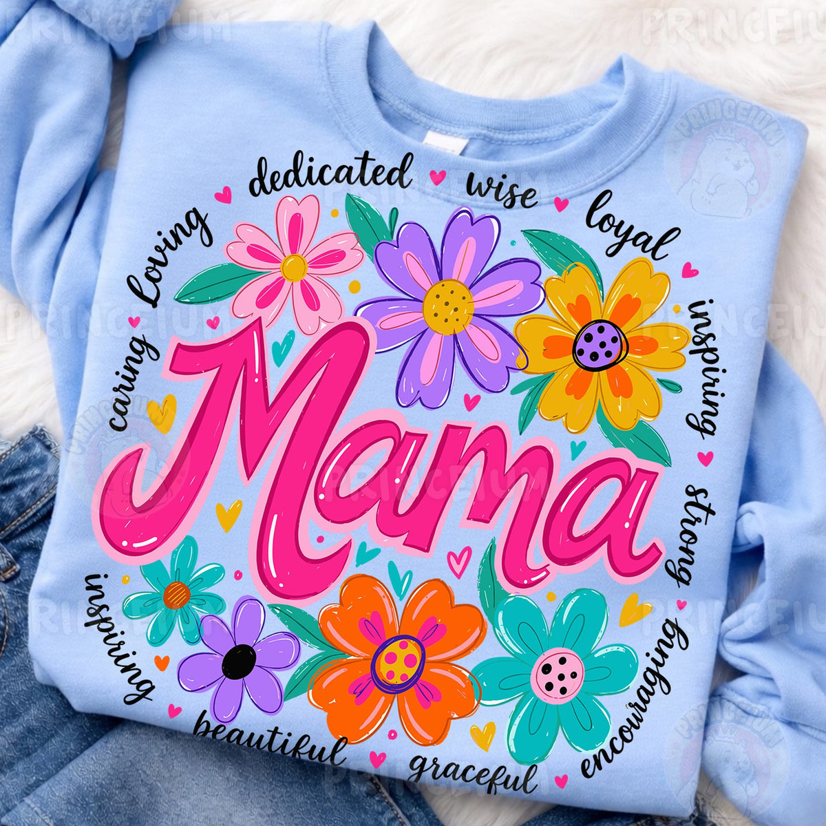 Colorful Floral Mama