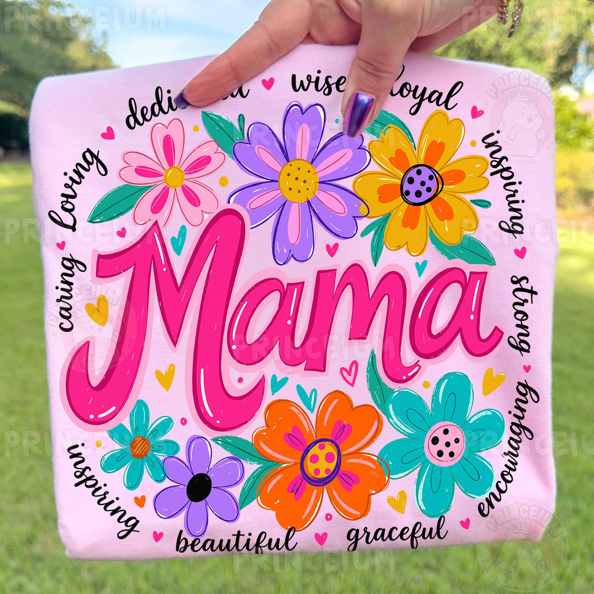 Colorful Floral Mama