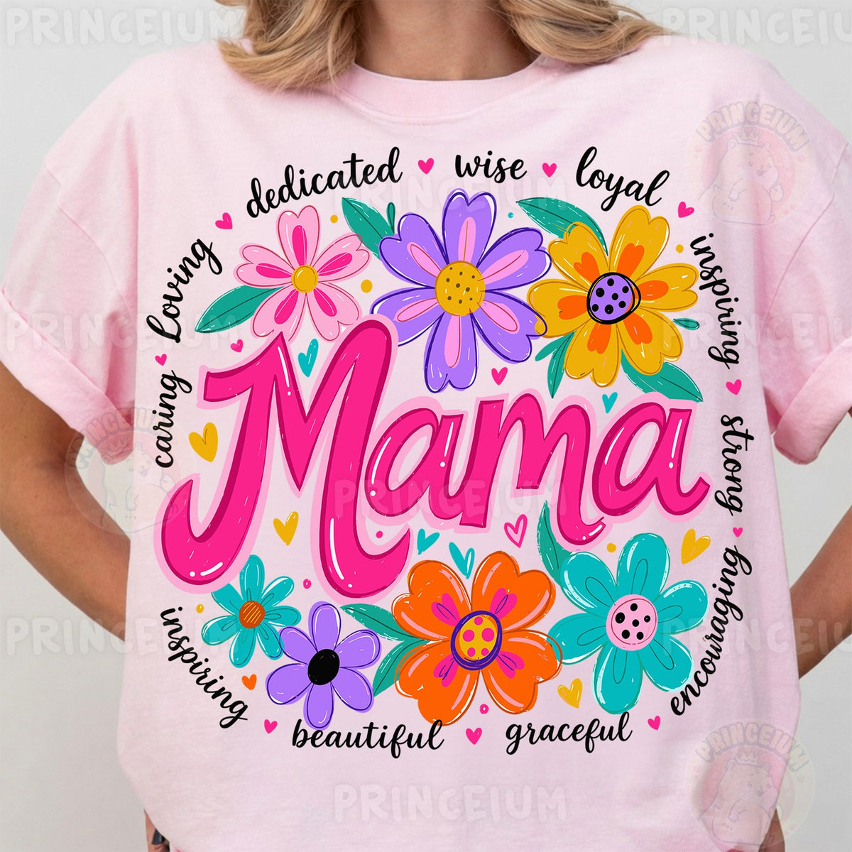 Colorful Floral Mama