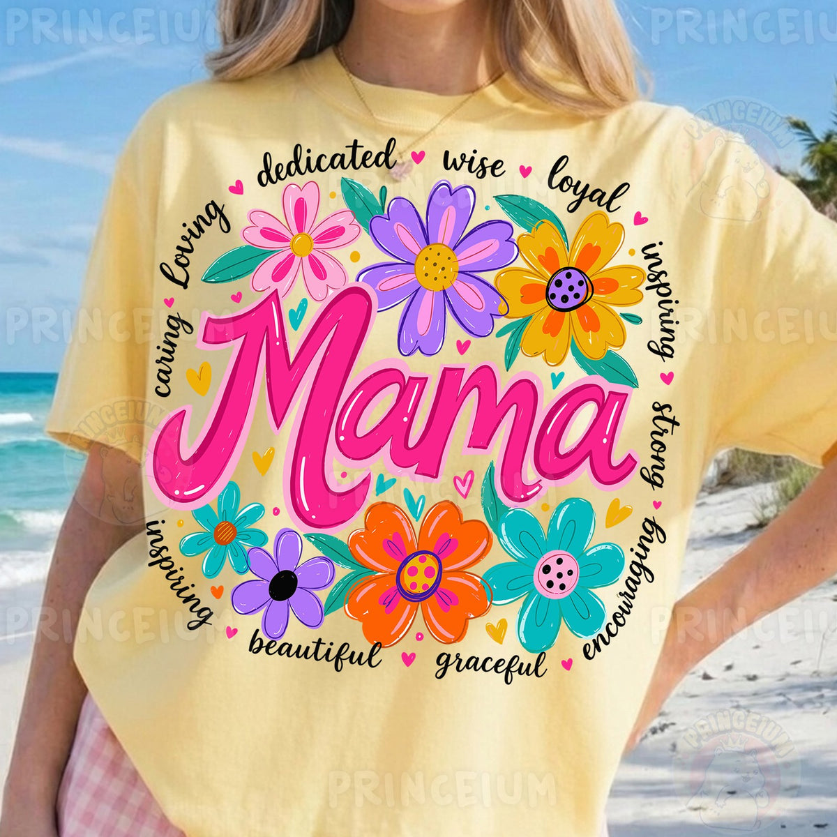 Colorful Floral Mama