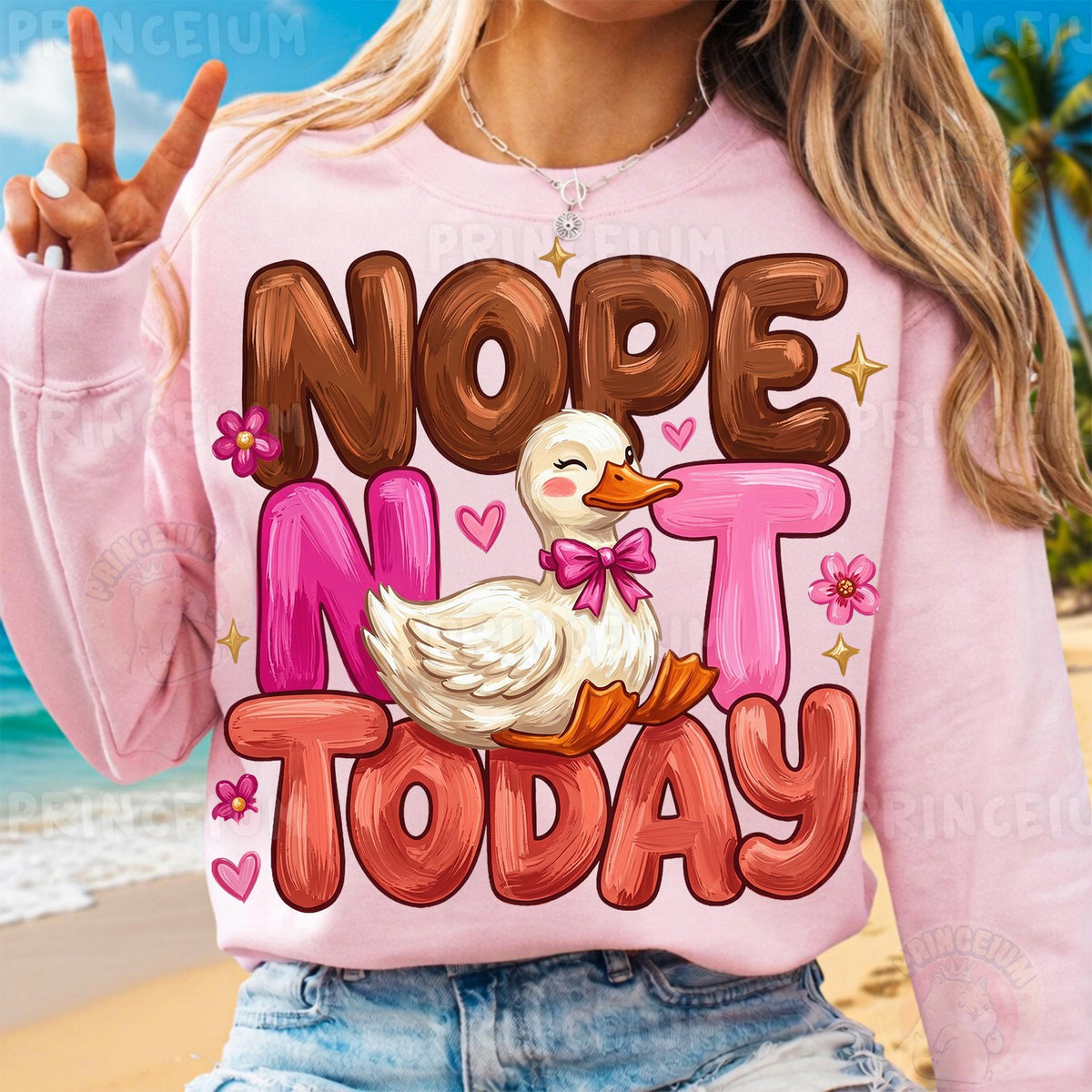 Nope Not Today Duck