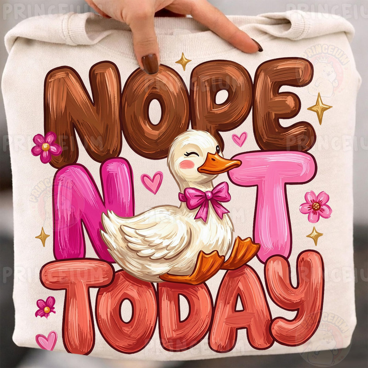 Nope Not Today Duck