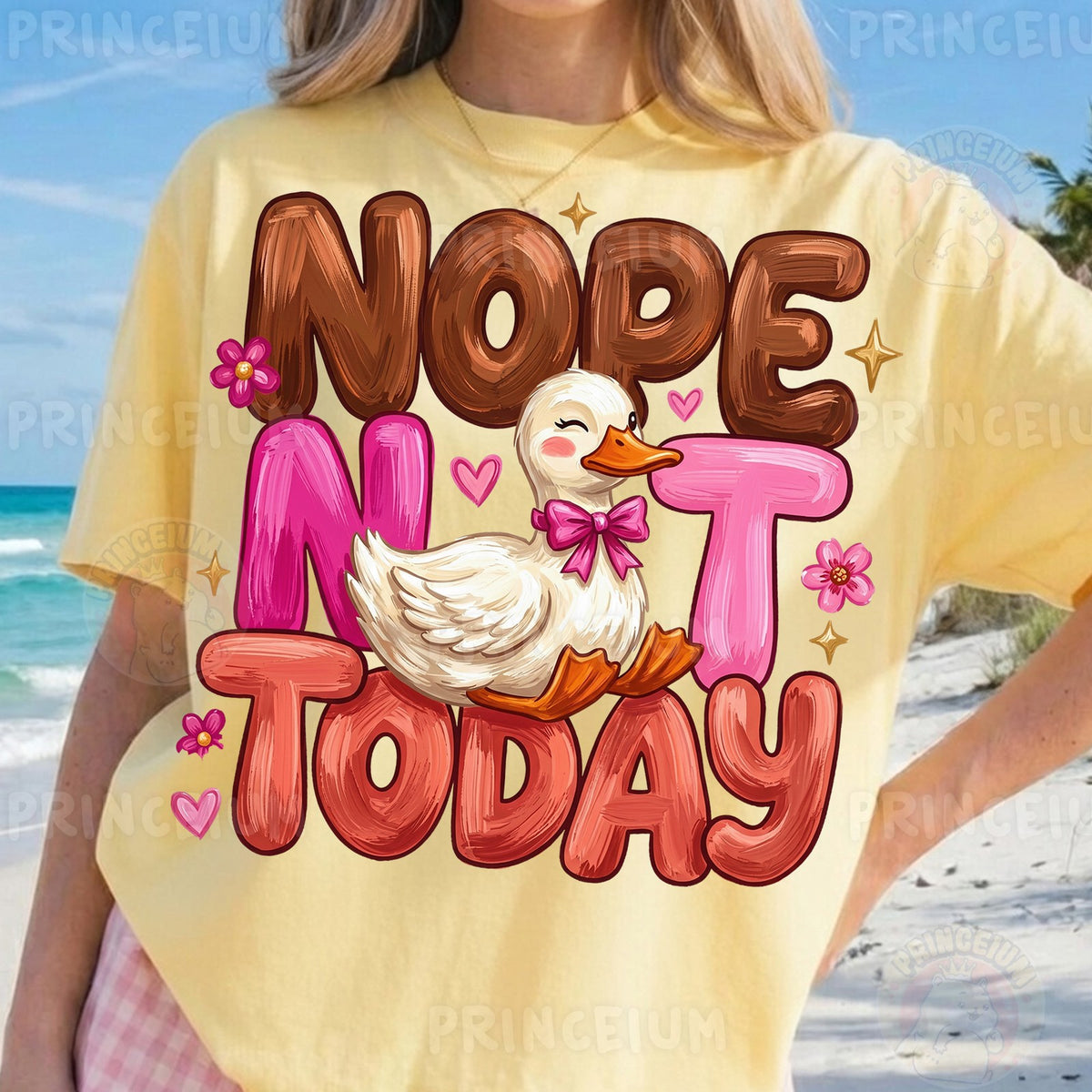 Nope Not Today Duck