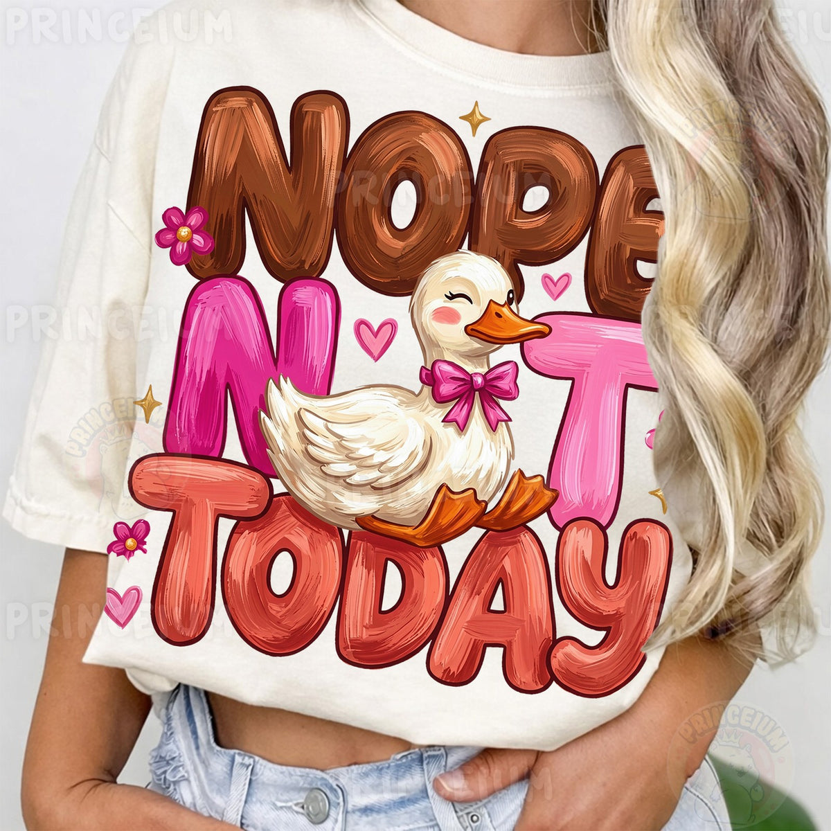 Nope Not Today Duck