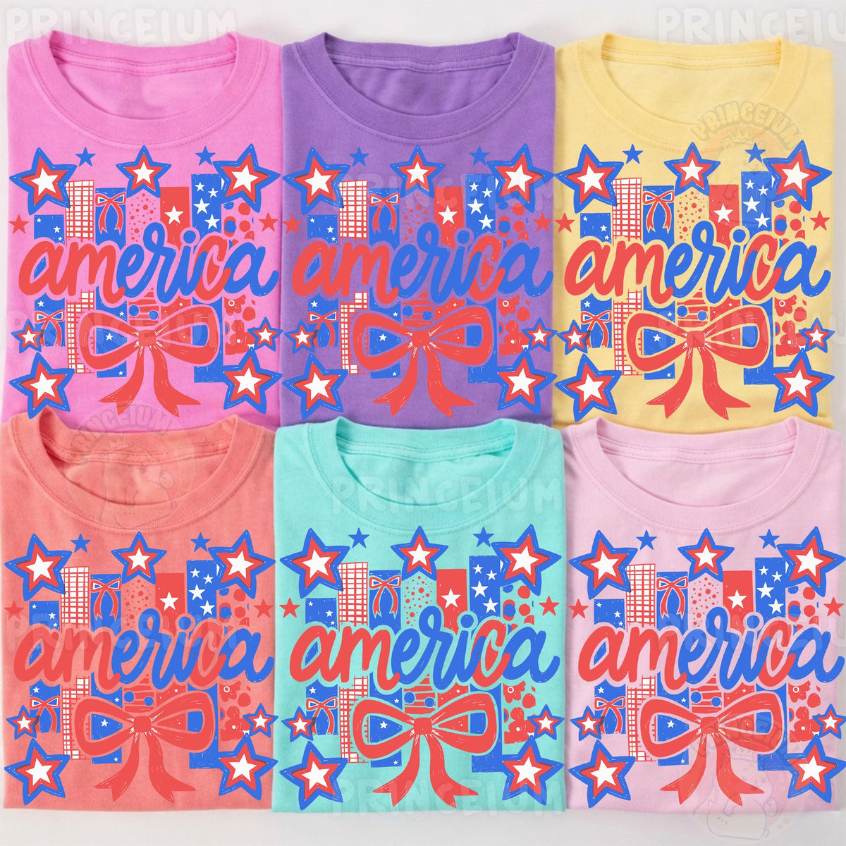 Patriotic America Bow