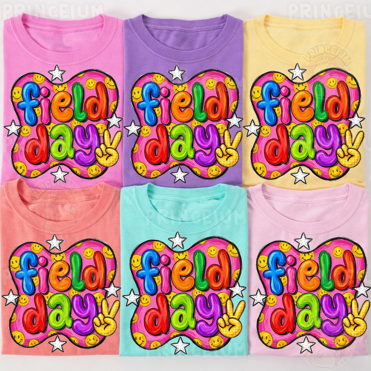 Groovy Field Day Smiley