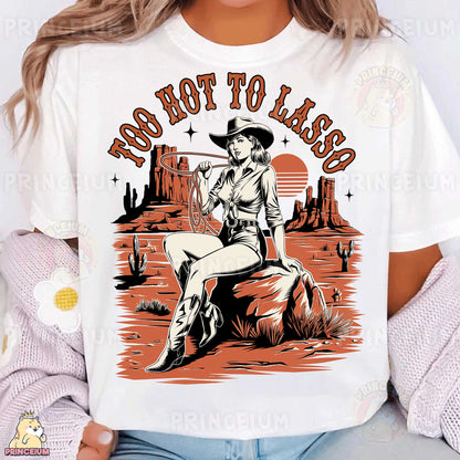 a woman wearing a white t - shirt with a picture of a woman on it