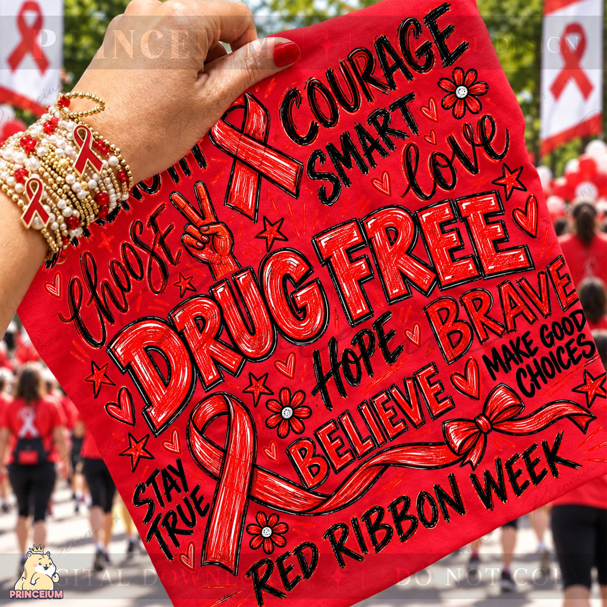 Red Ribbon Week Drug Free