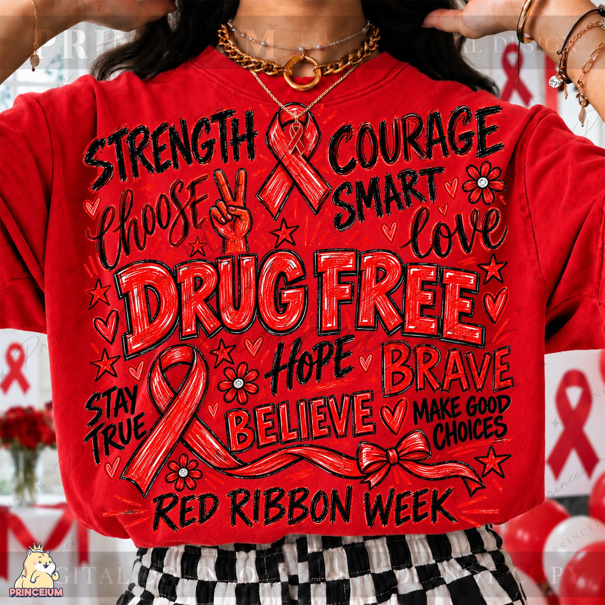 Red Ribbon Week Drug Free