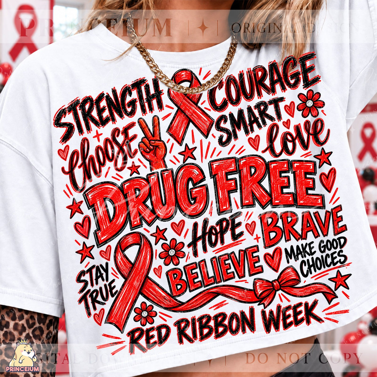 Red Ribbon Week Drug Free