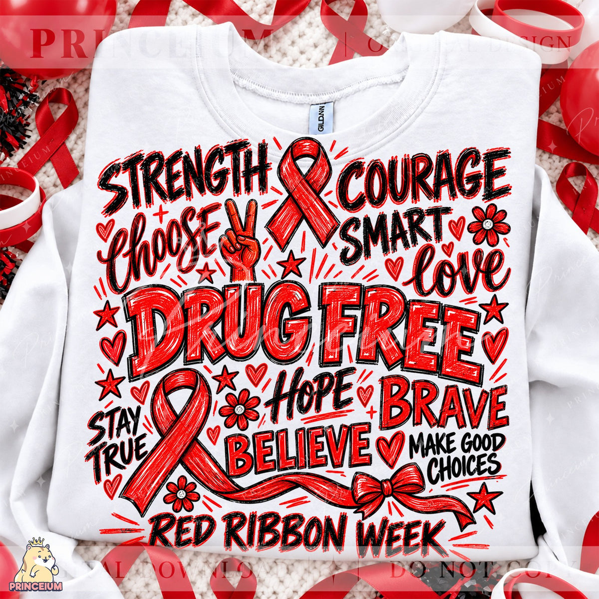 Red Ribbon Week Drug Free