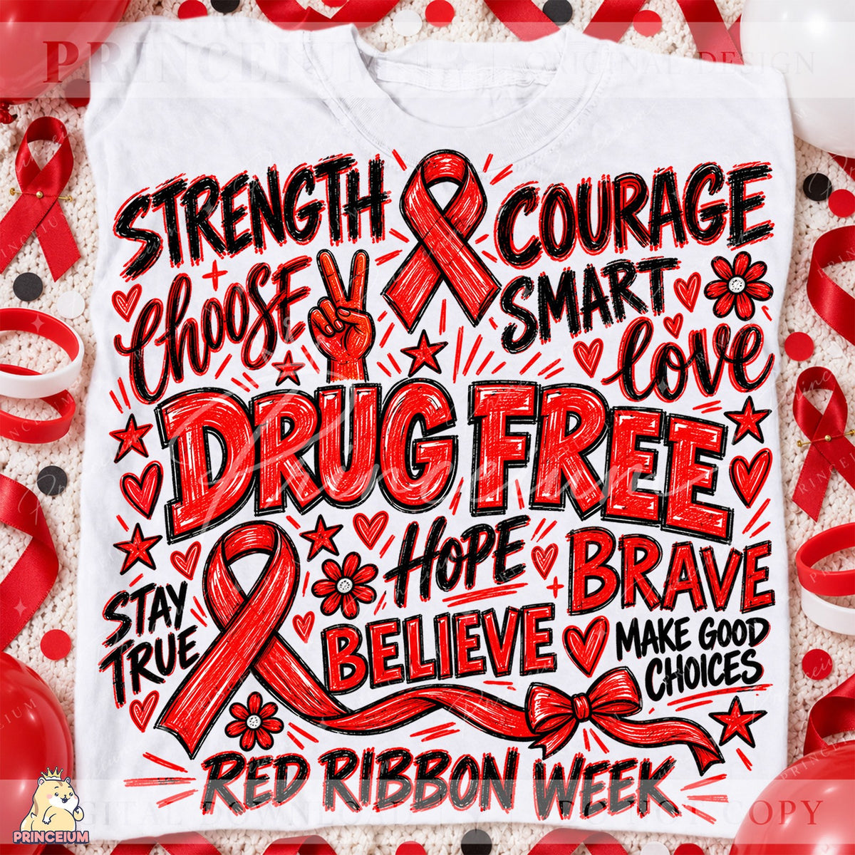 Red Ribbon Week Drug Free