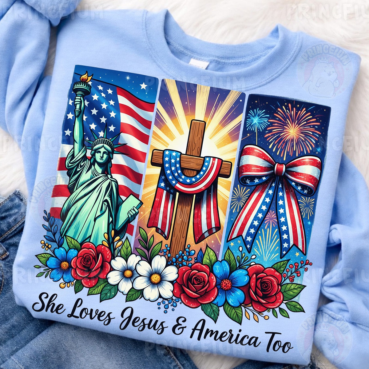 She Loves Jesus & America Too