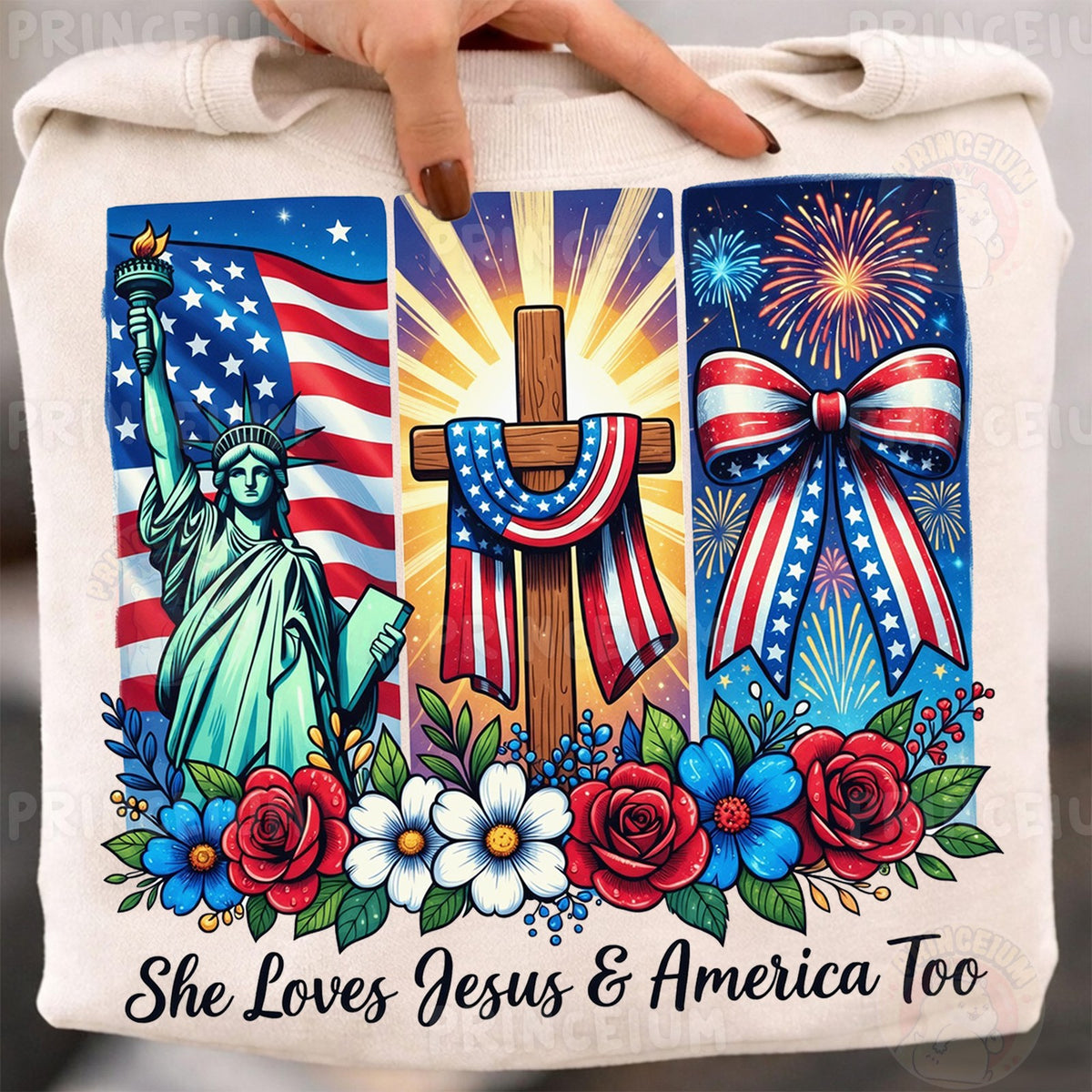 She Loves Jesus & America Too