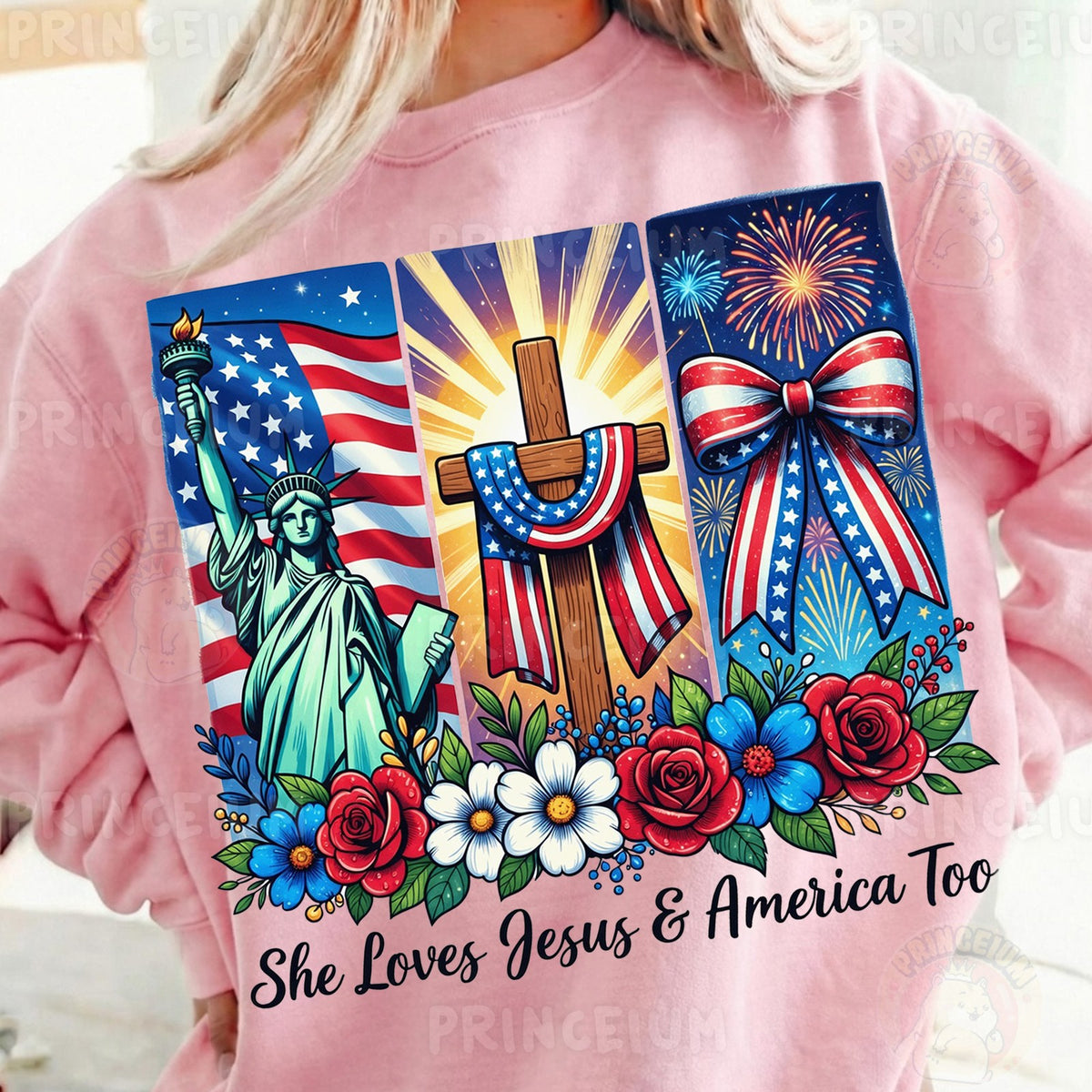 She Loves Jesus & America Too