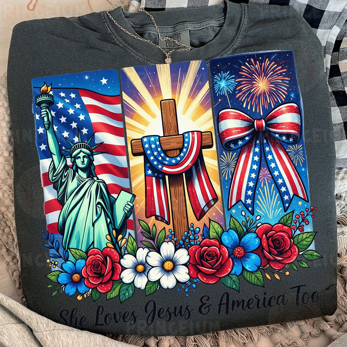 She Loves Jesus & America Too