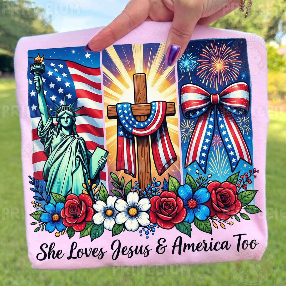She Loves Jesus & America Too
