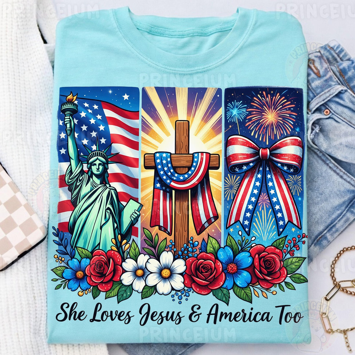 She Loves Jesus & America Too