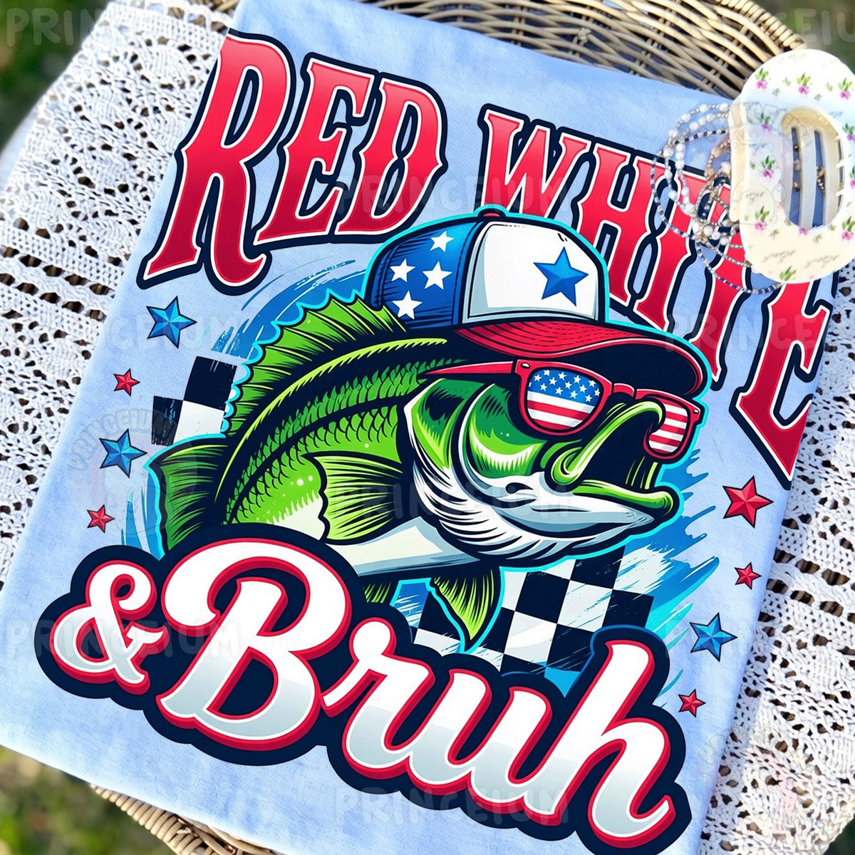 Red White & Bruh Bass