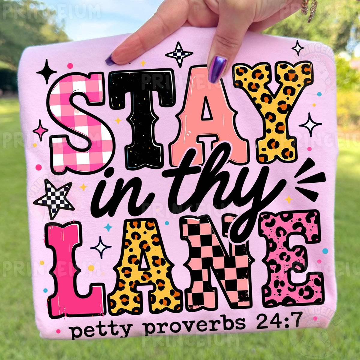 Stay In Thy Lane Petty Proverbs