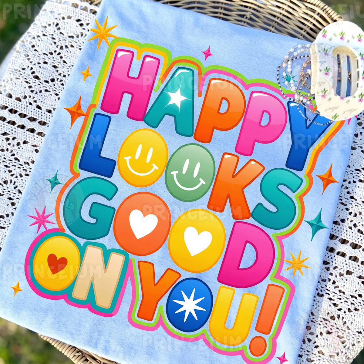 Happy Looks Good On You