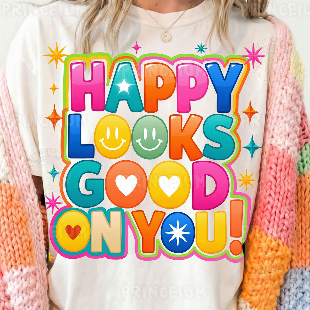 Happy Looks Good On You