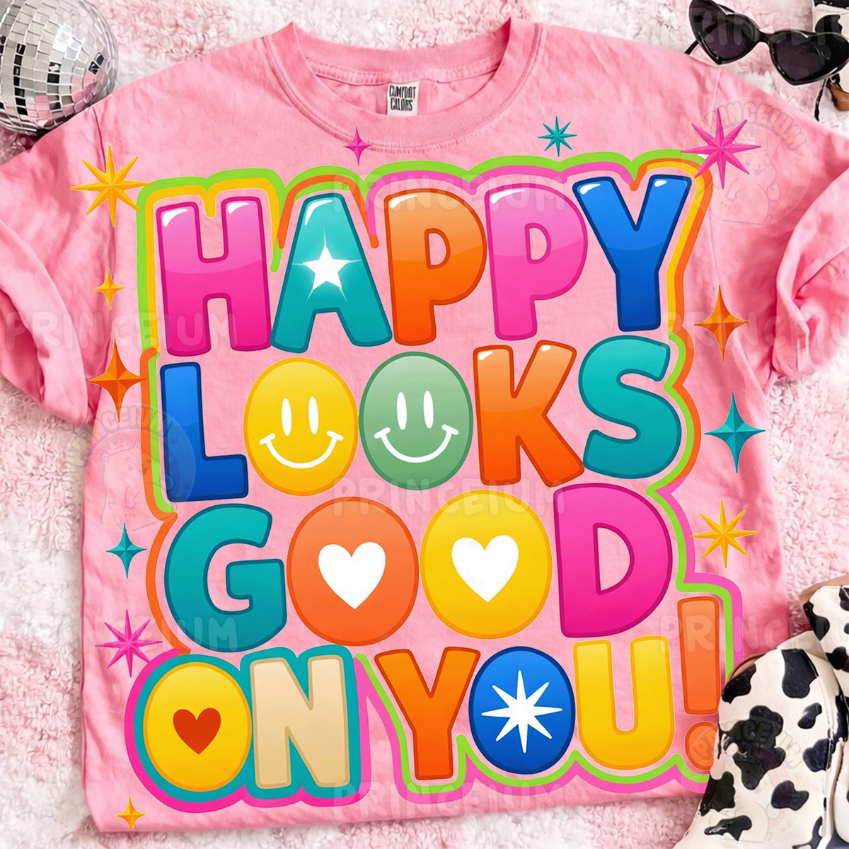 Happy Looks Good On You
