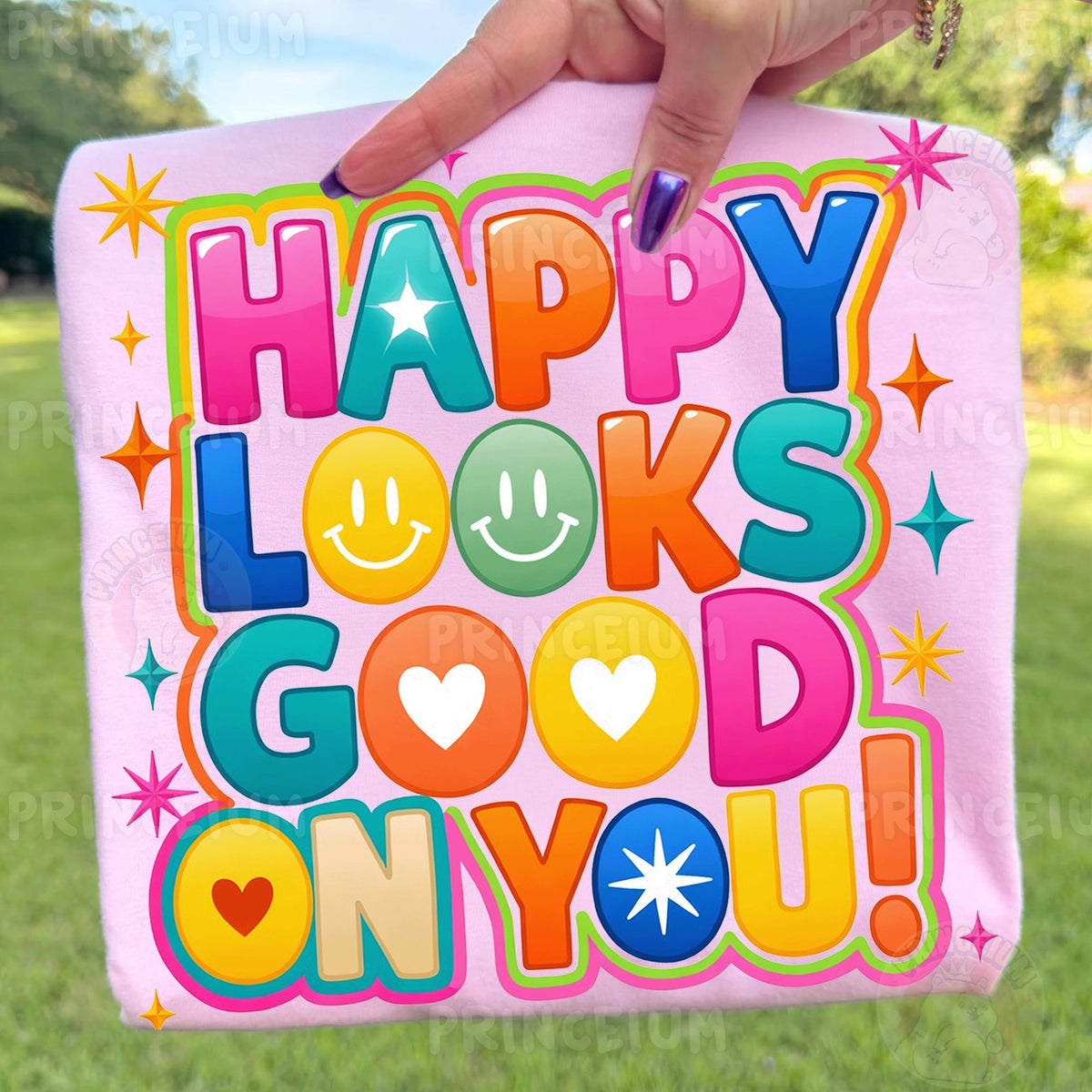 Happy Looks Good On You