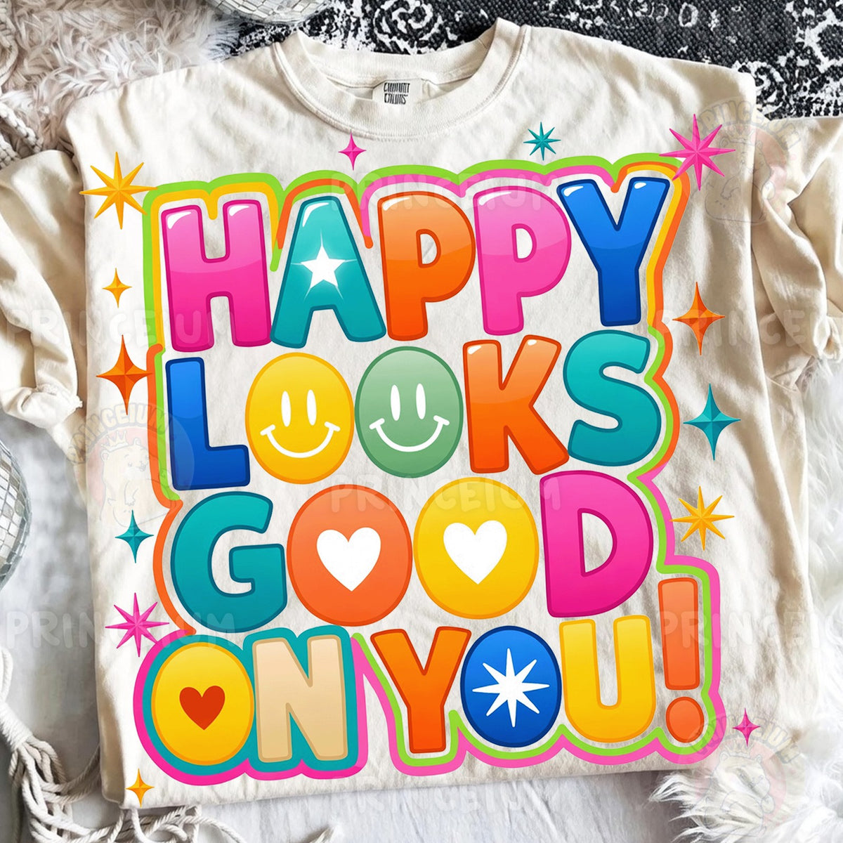 Happy Looks Good On You