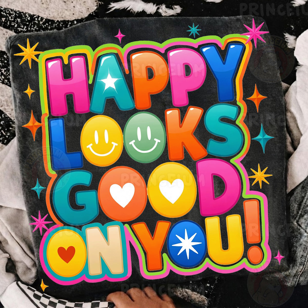 Happy Looks Good On You