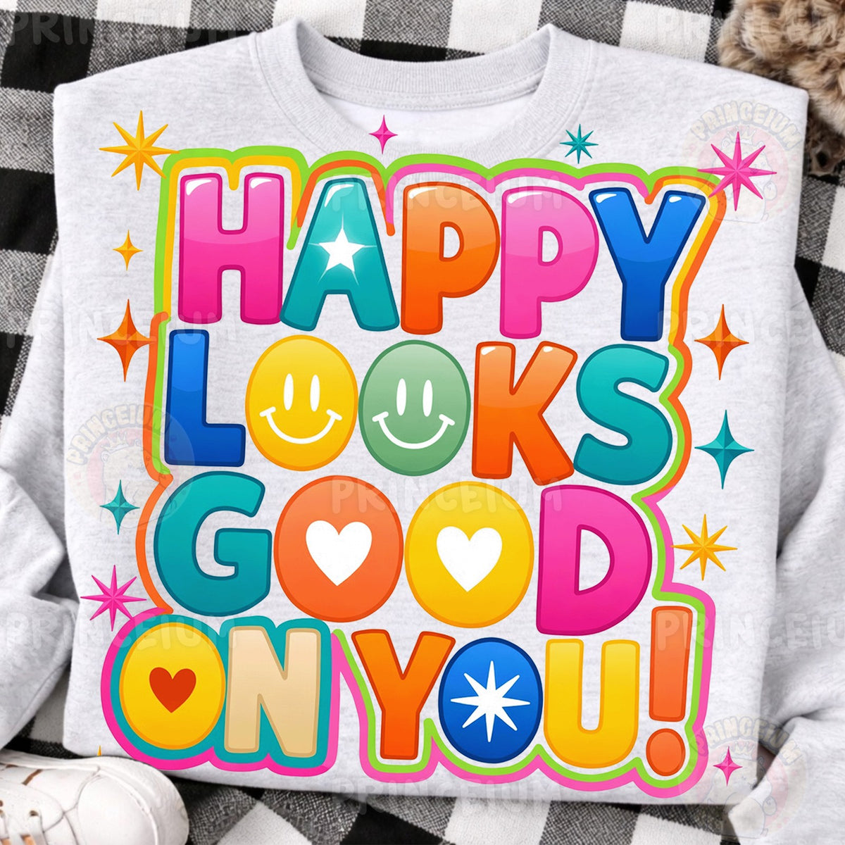 Happy Looks Good On You