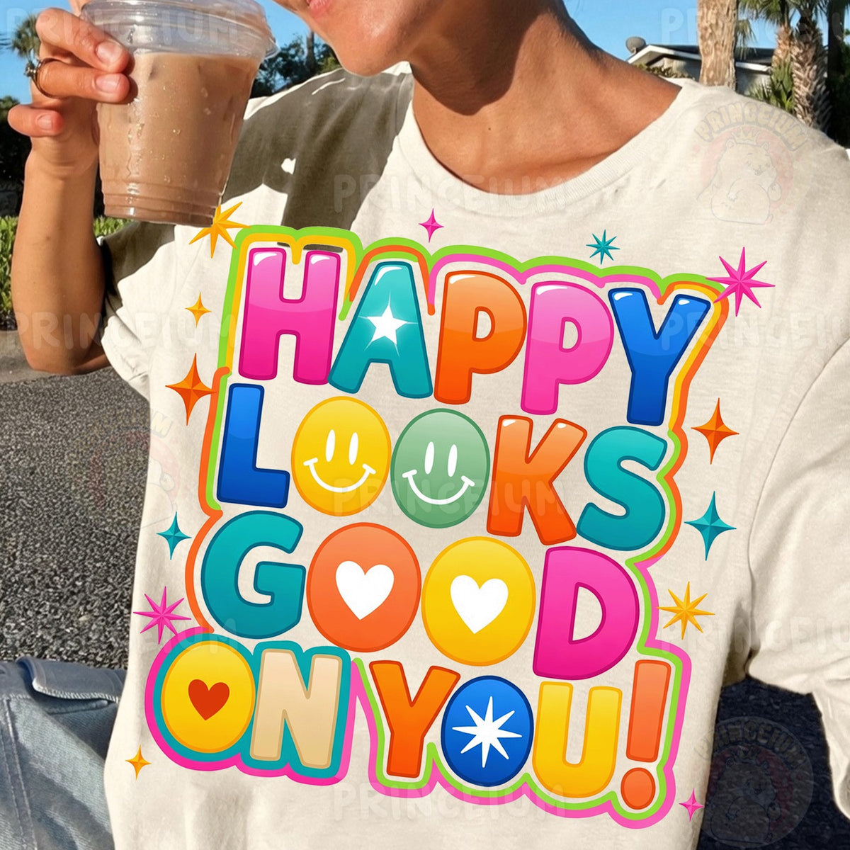 Happy Looks Good On You