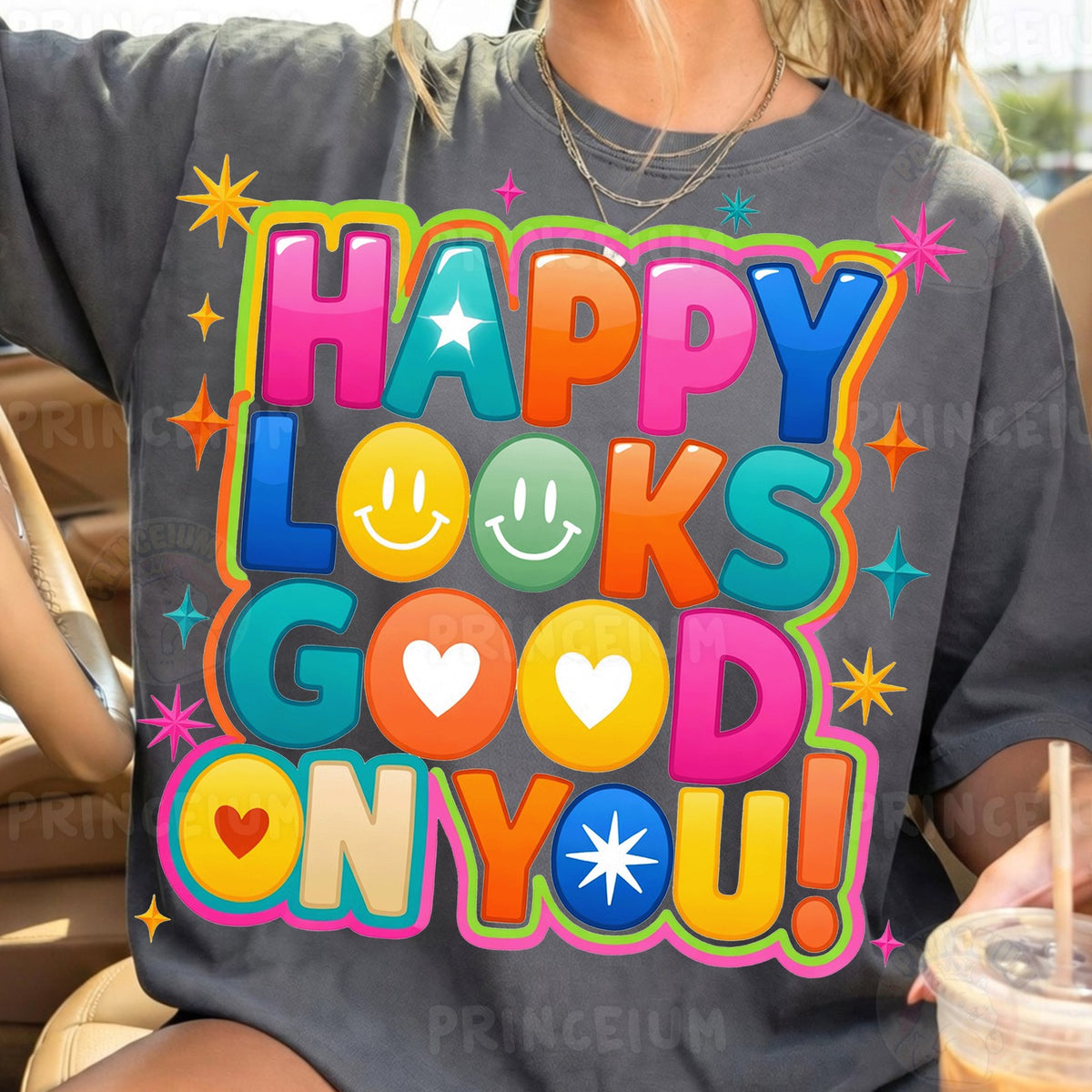 Happy Looks Good On You
