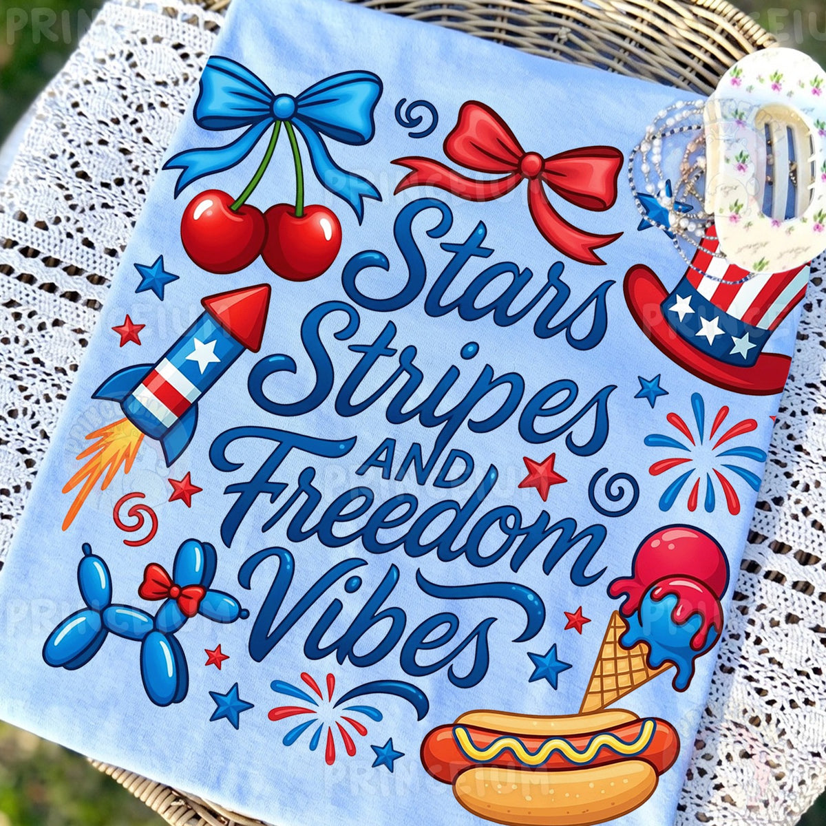 Stars Stripes and Freedom Vibes
