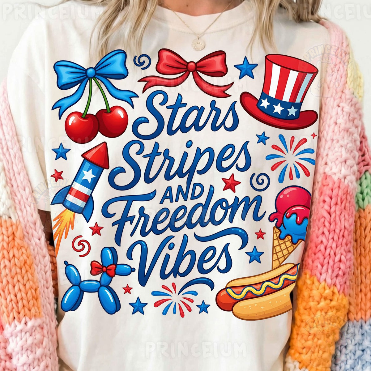 Stars Stripes and Freedom Vibes