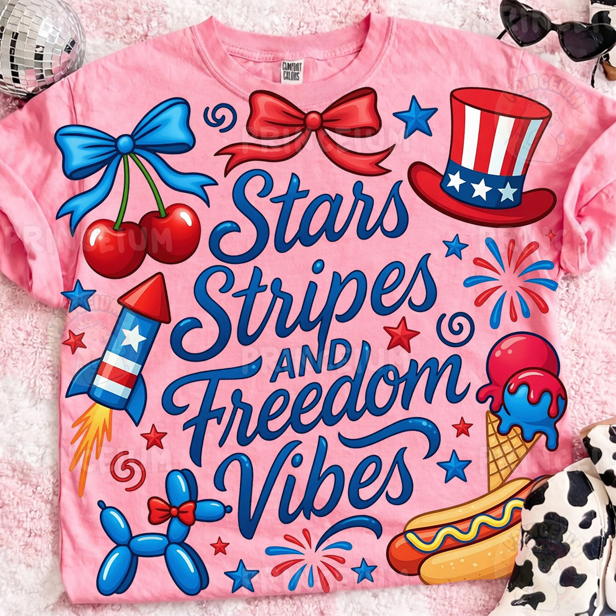 Stars Stripes and Freedom Vibes