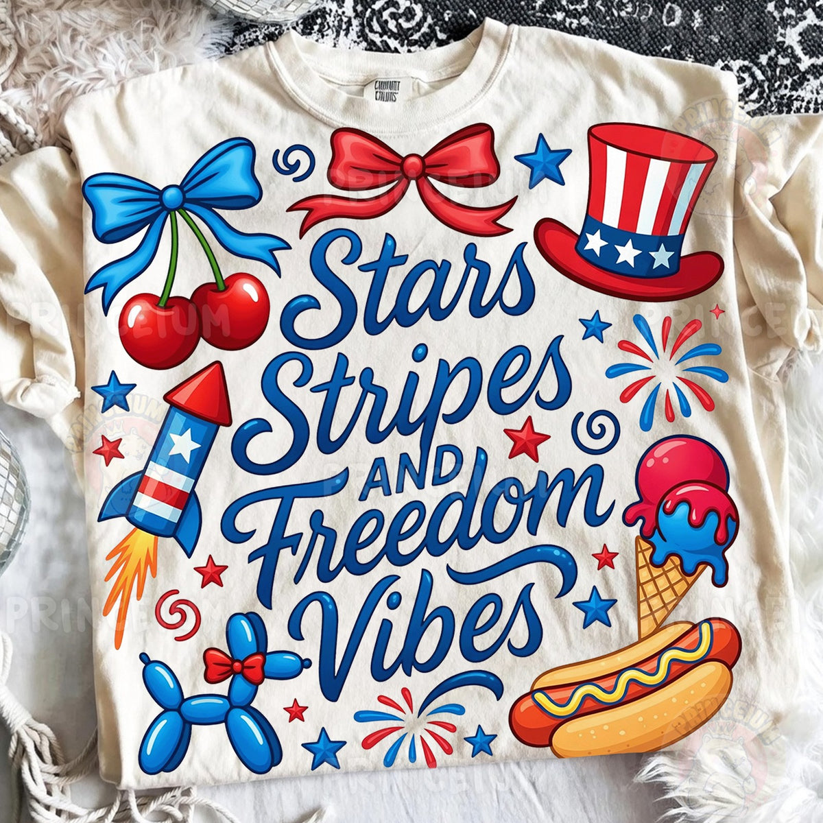 Stars Stripes and Freedom Vibes