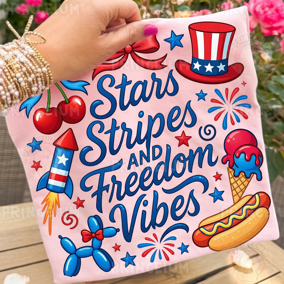 Stars Stripes and Freedom Vibes