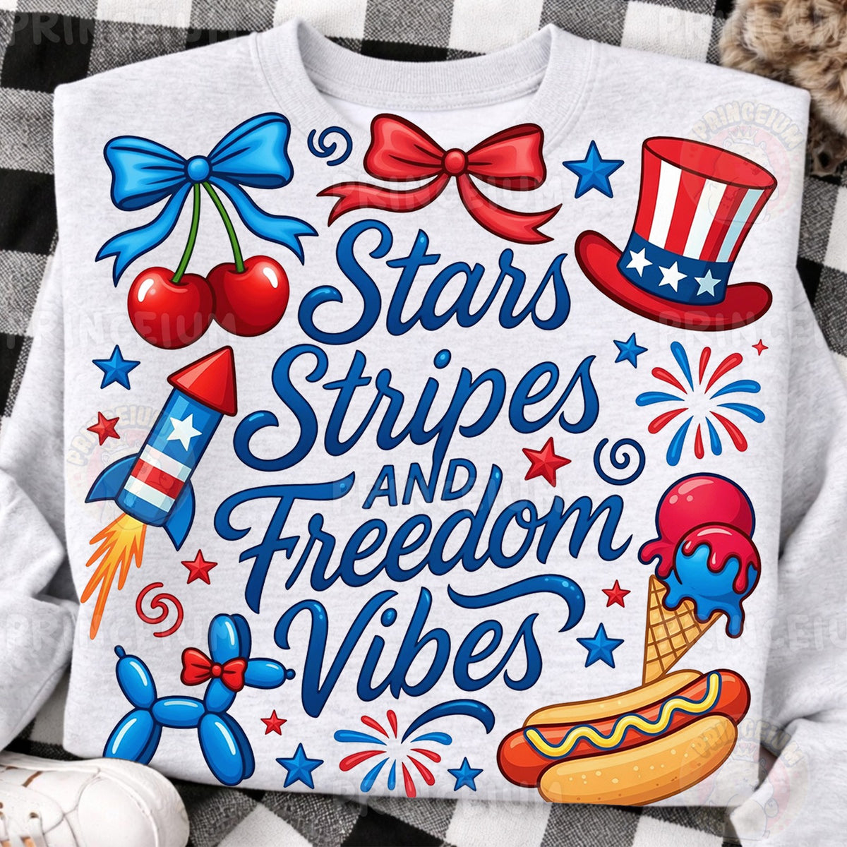 Stars Stripes and Freedom Vibes