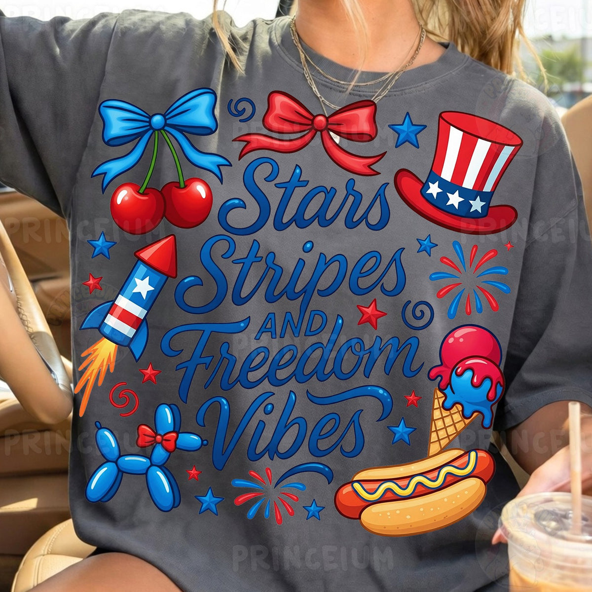 Stars Stripes and Freedom Vibes